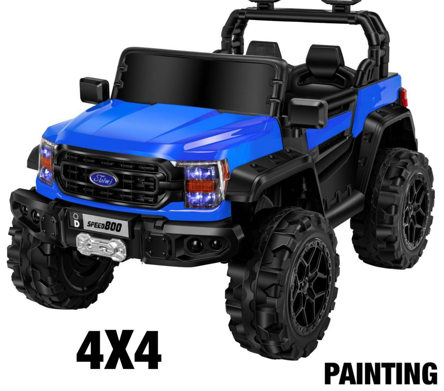 22f j999 big size jeep 4 by 4 blue