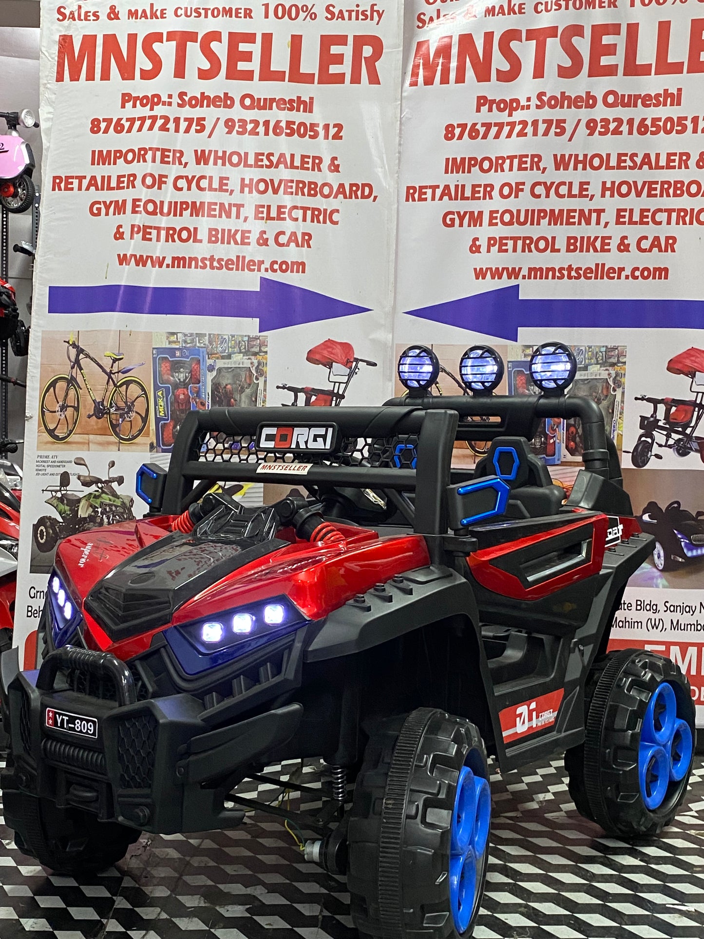 THE BIGGEST jeep YT809 1 to 15 year kids yt