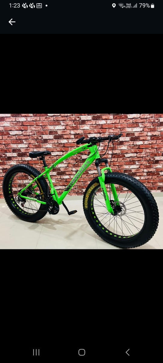 Best selling Fat tyre senidas 21 gear dual disk break front shockup