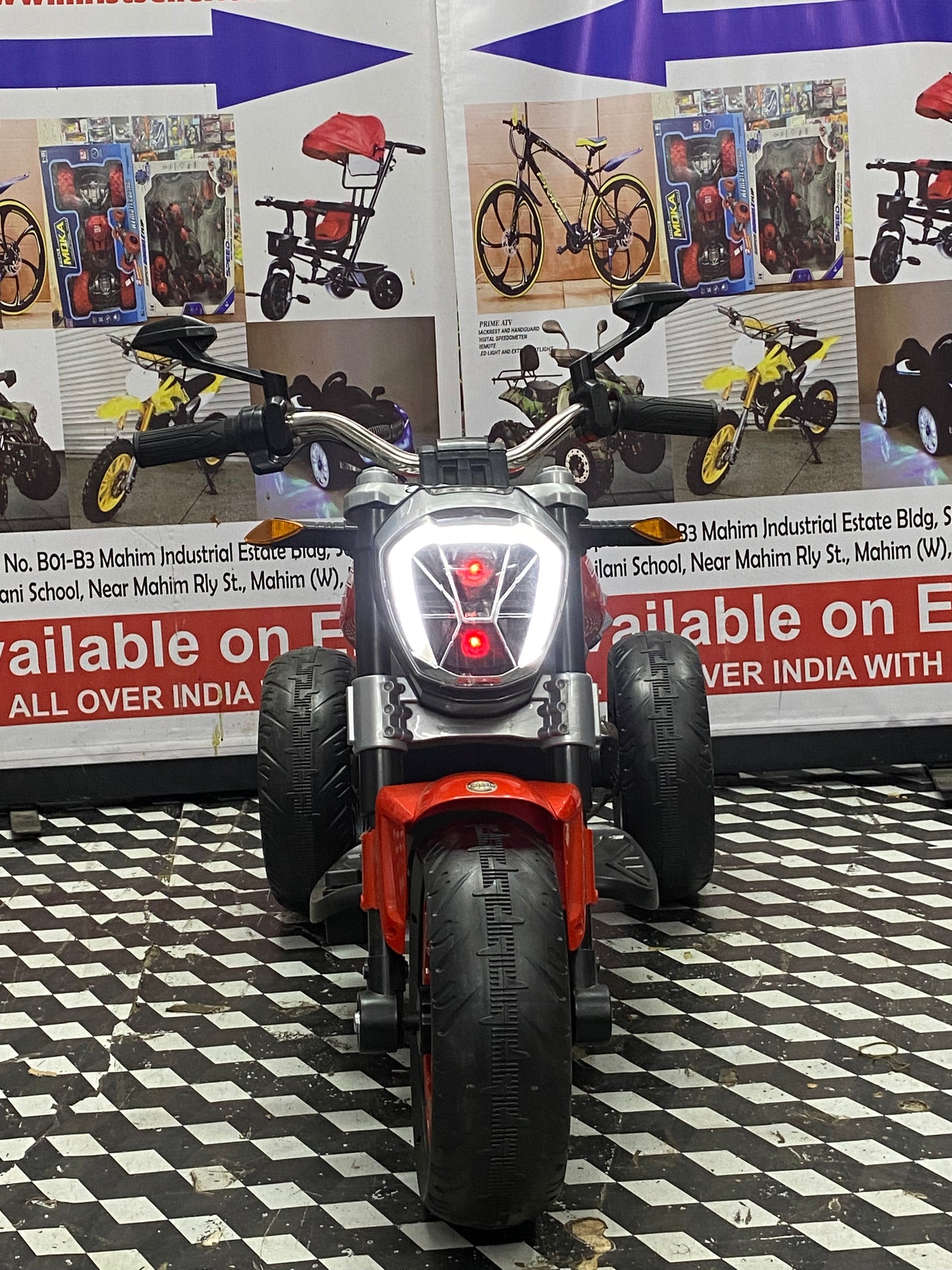 The Harley Davidson 2 to 5 years 12V mnstseller