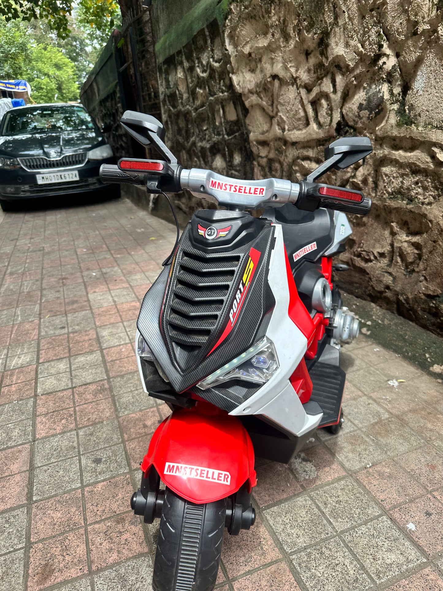 Apprila Bike 24v Hand Accelerator ride on battery operated bike