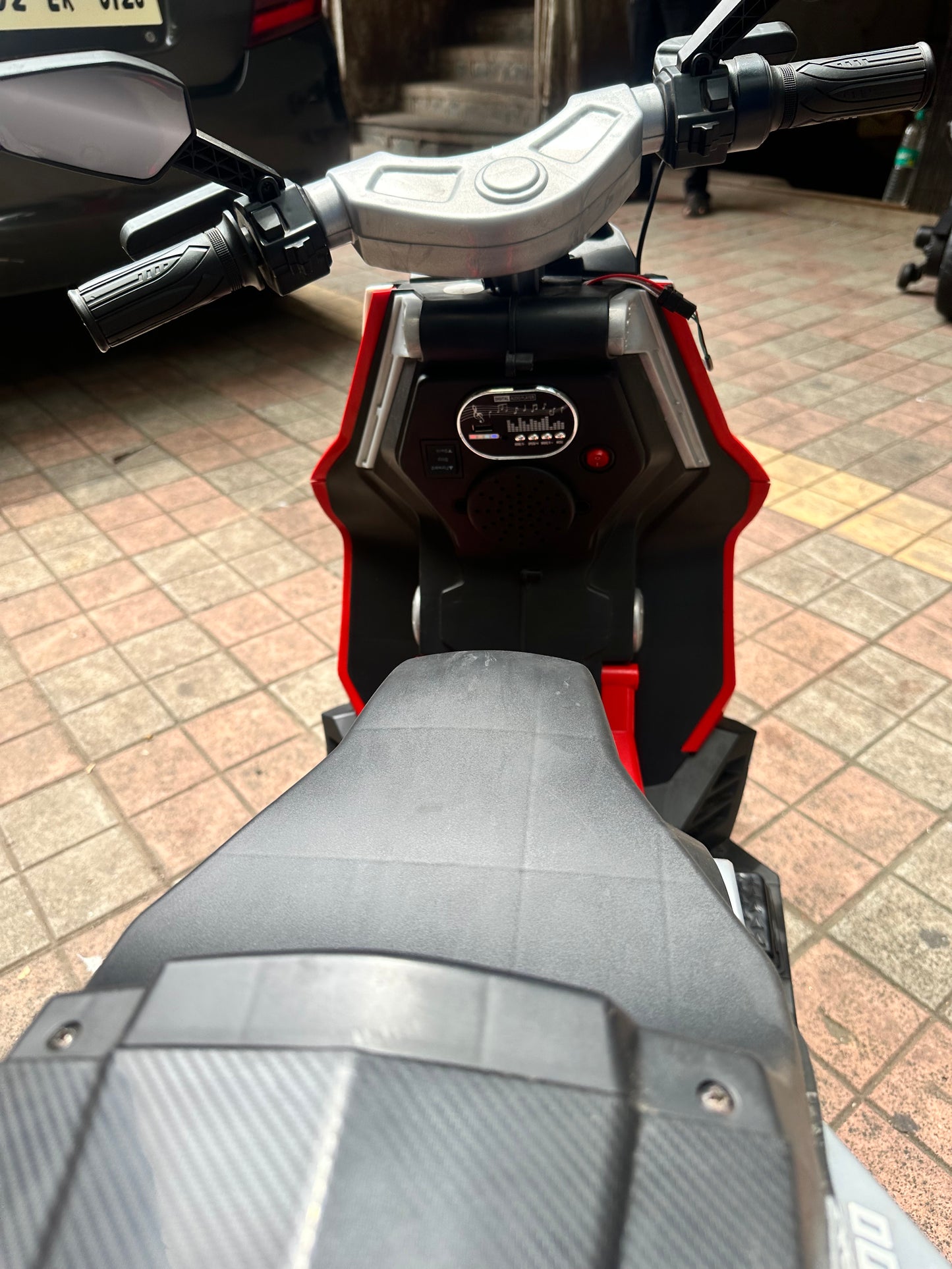 Apprila Bike 24v Hand Accelerator ride on battery operated bike