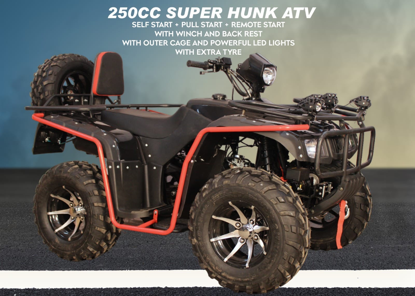 Atv 250cc quad bike - Main Image