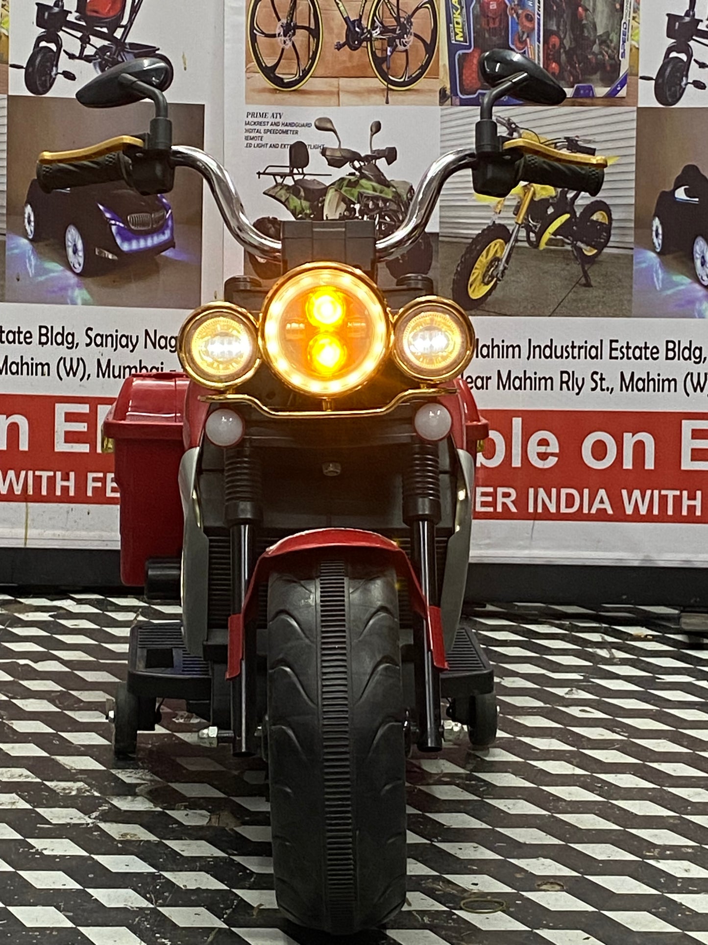 Harley super mototurbo 2 to 4 years 12V mnstseller