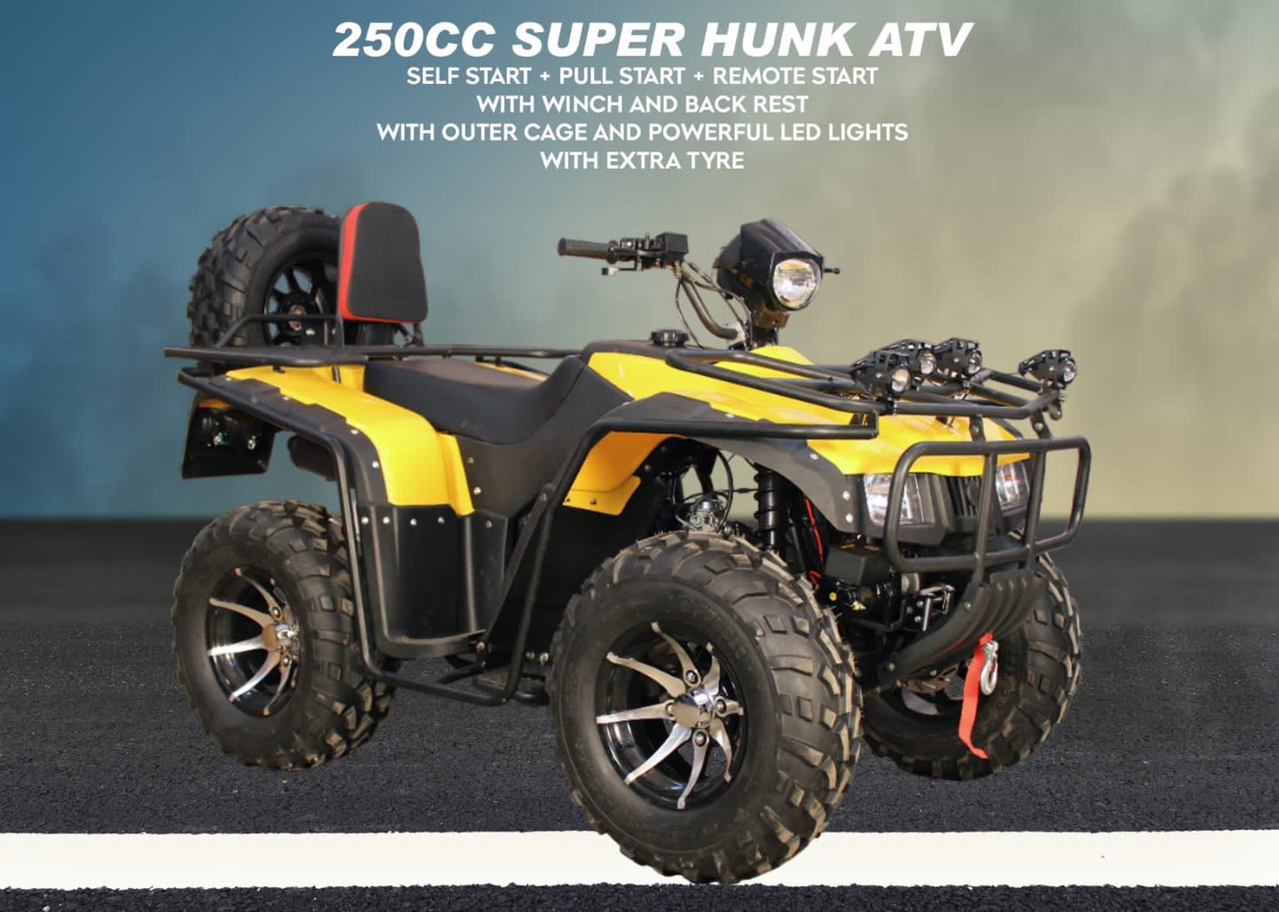 Atv 250cc quad bike