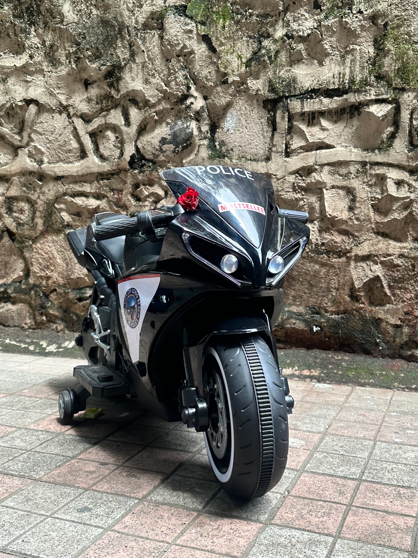 R1 bike 12v imported frame replica license version tyre light hand accelerator