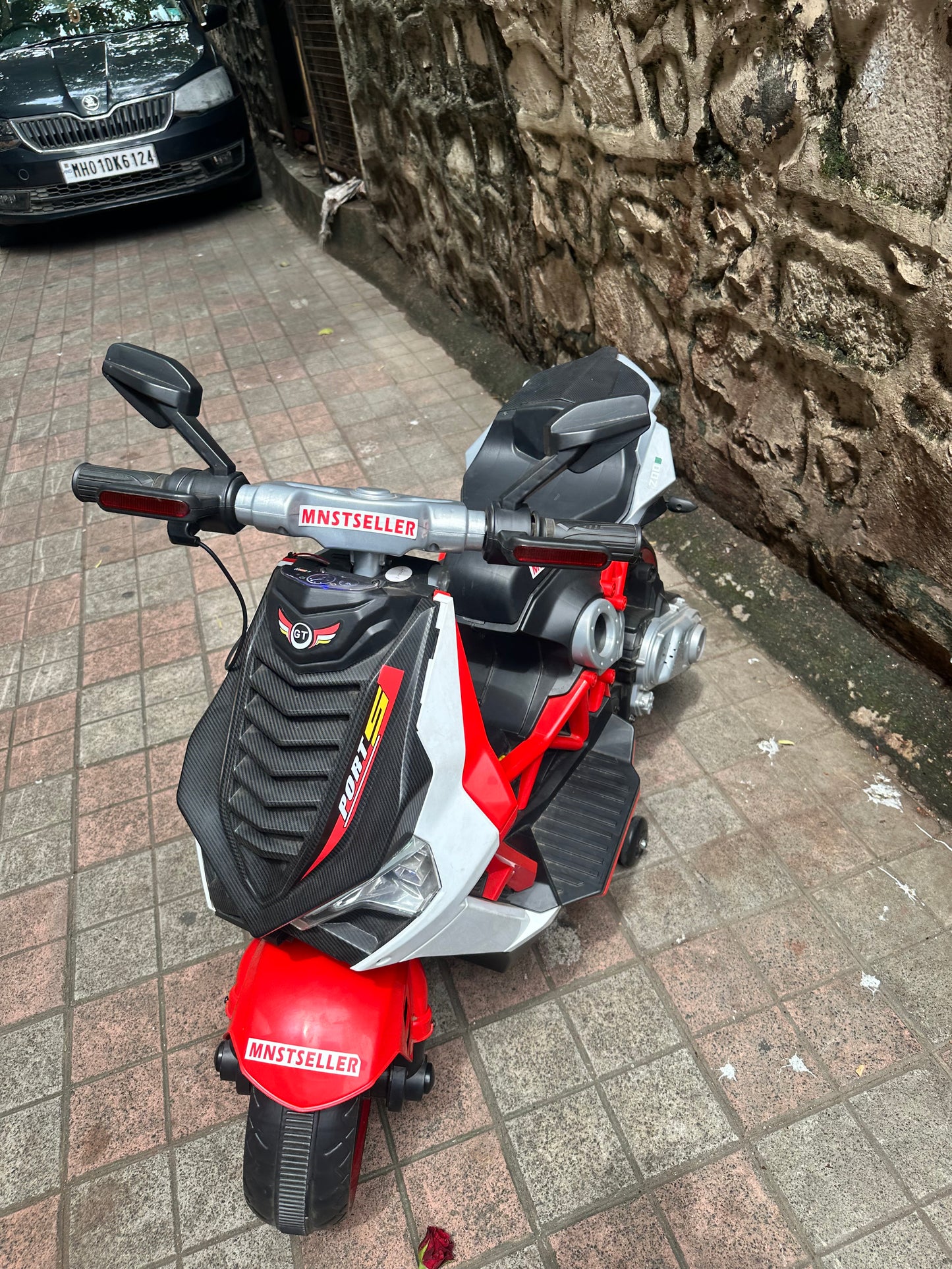 Apprila Bike 24v Hand Accelerator ride on battery operated bike