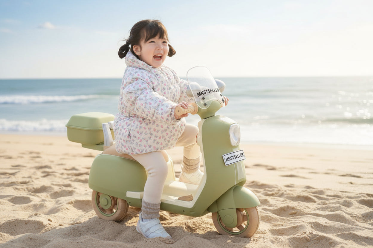 Bdx 711 m ride on bike battery operated toy bike charging wali 2 motor