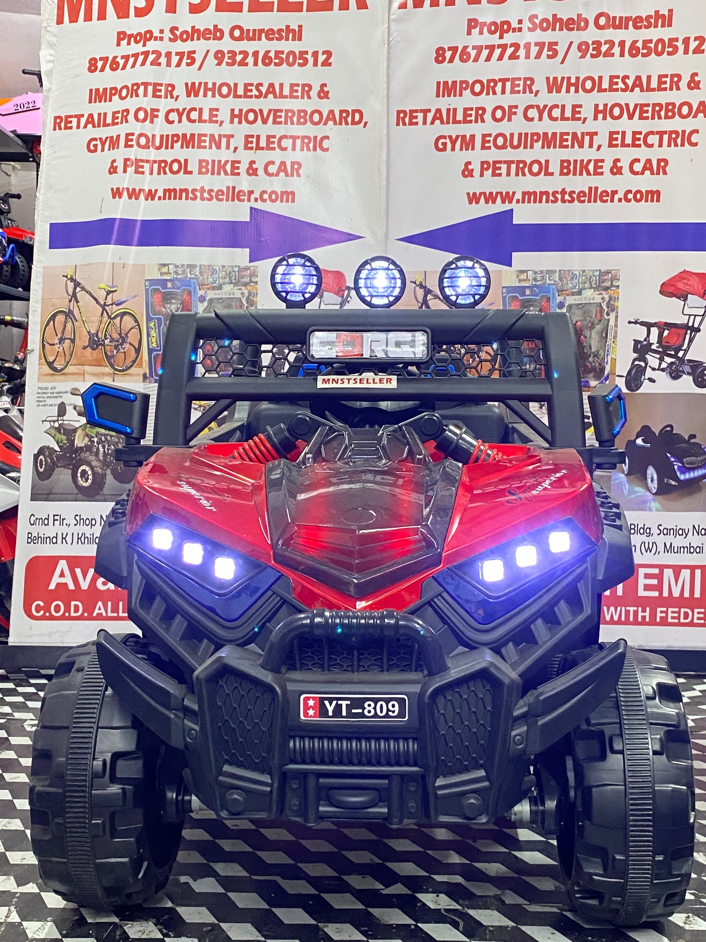 THE BIGGEST jeep YT809 1 to 15 year kids yt