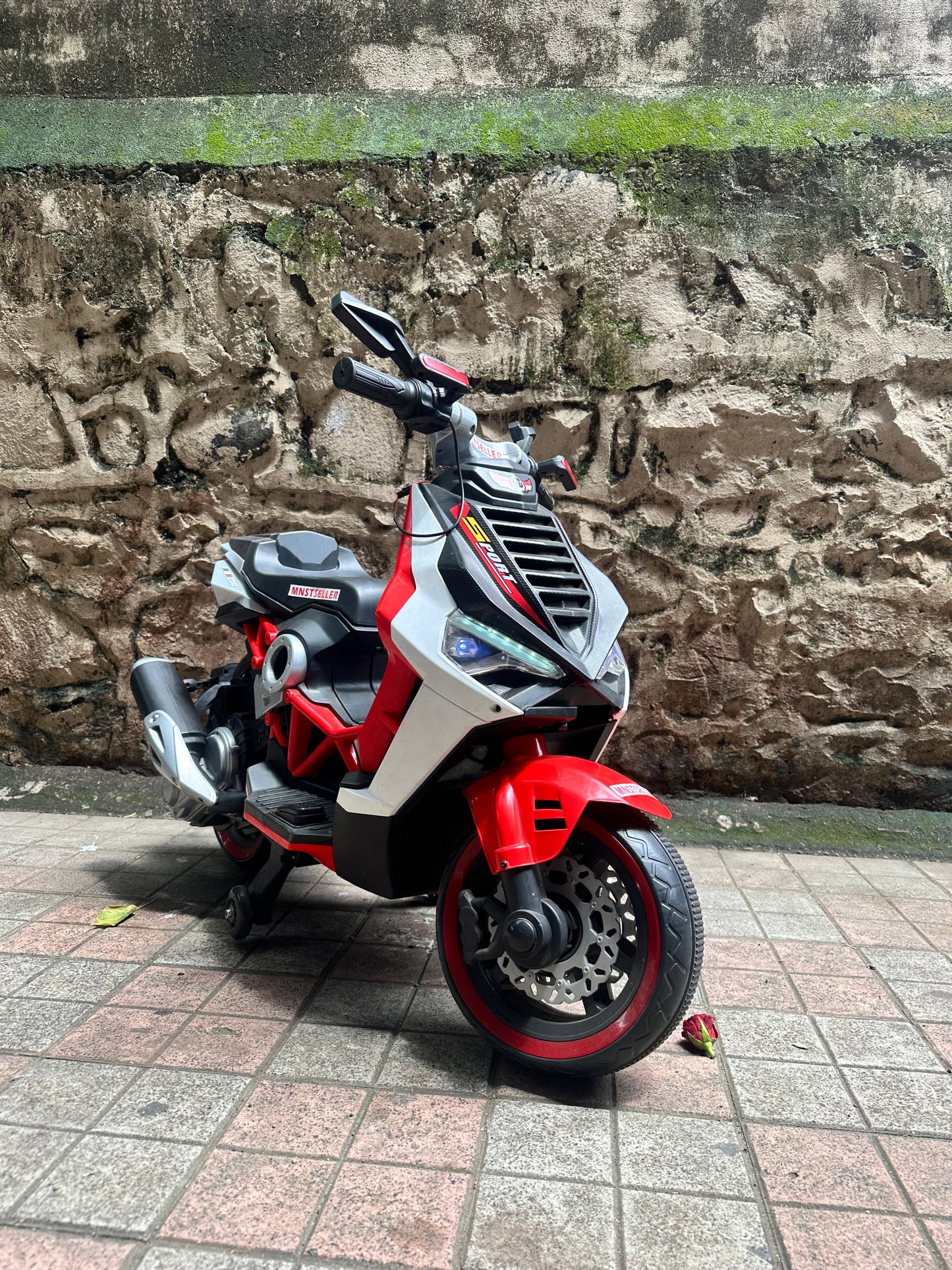 Apprila Bike 24v Hand Accelerator ride on battery operated bike