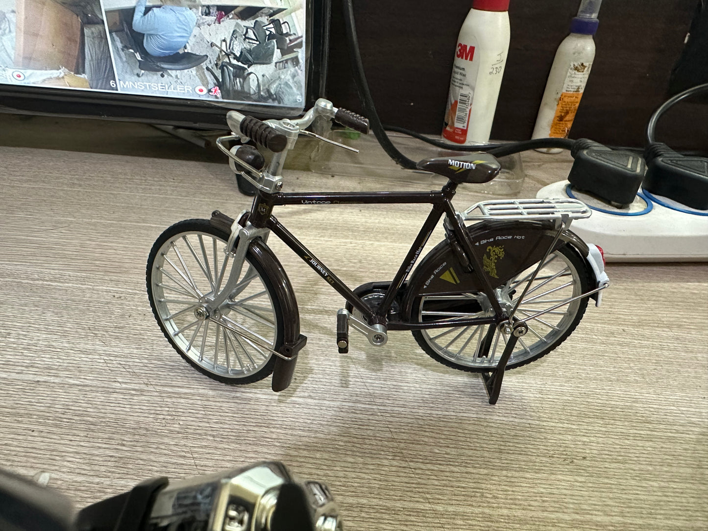 Cycle all working part die cast bicycle mnstseller