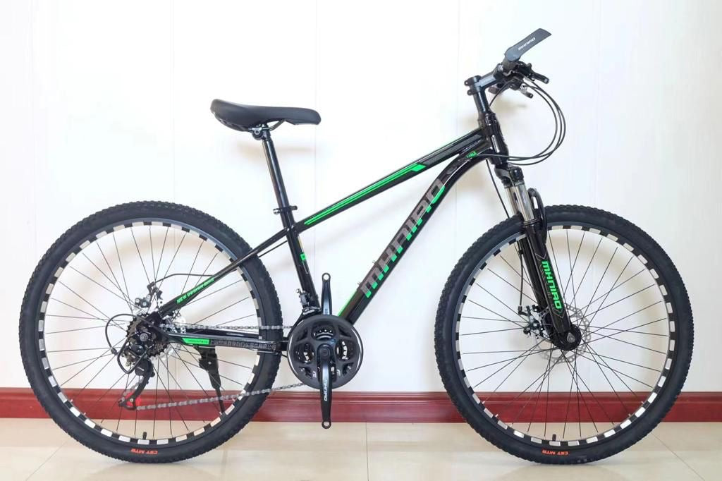 Milano cycle 21 gear aqua decan paint dual disk break front shockup 26 inch