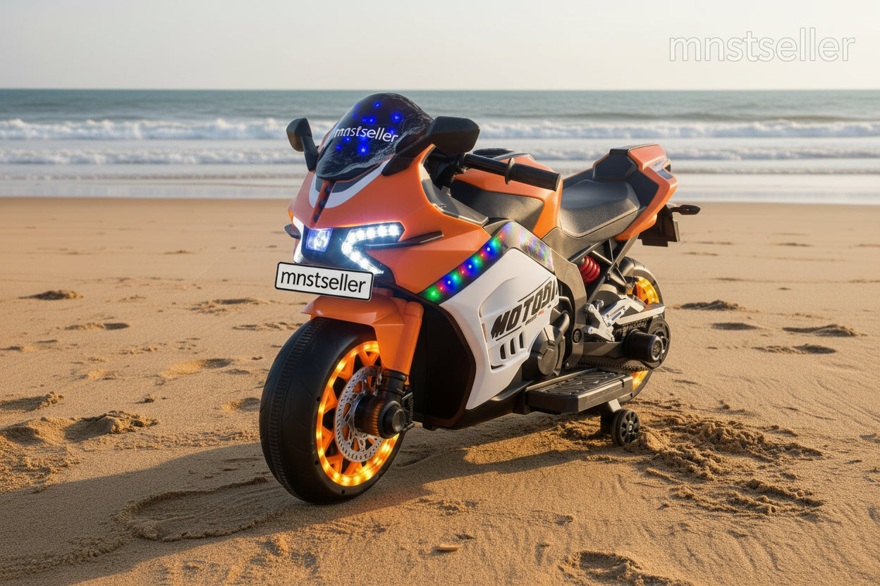 D58 m bike kids rideon battery operated bike charging 12v