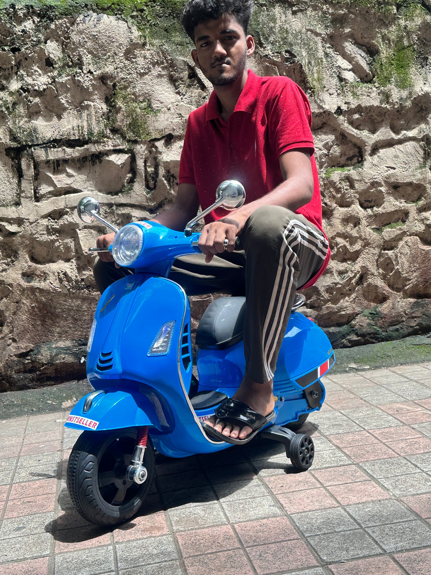 Vespa 12v 24v remote foot accelerator 2 to 7 year