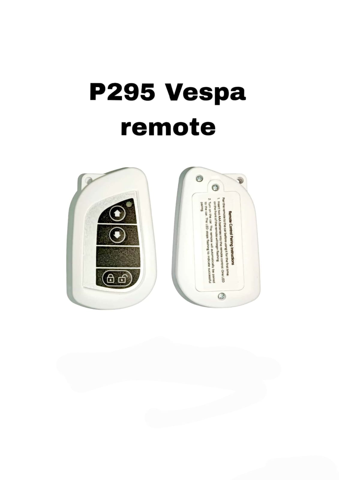 p295 vespa remote