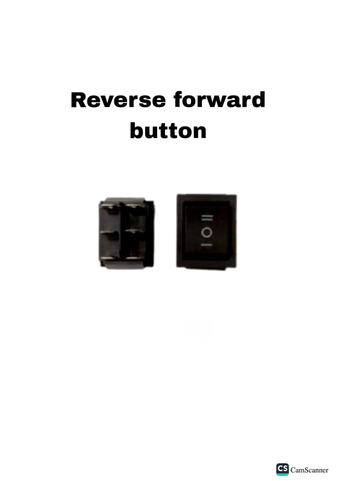 Reverse forward button