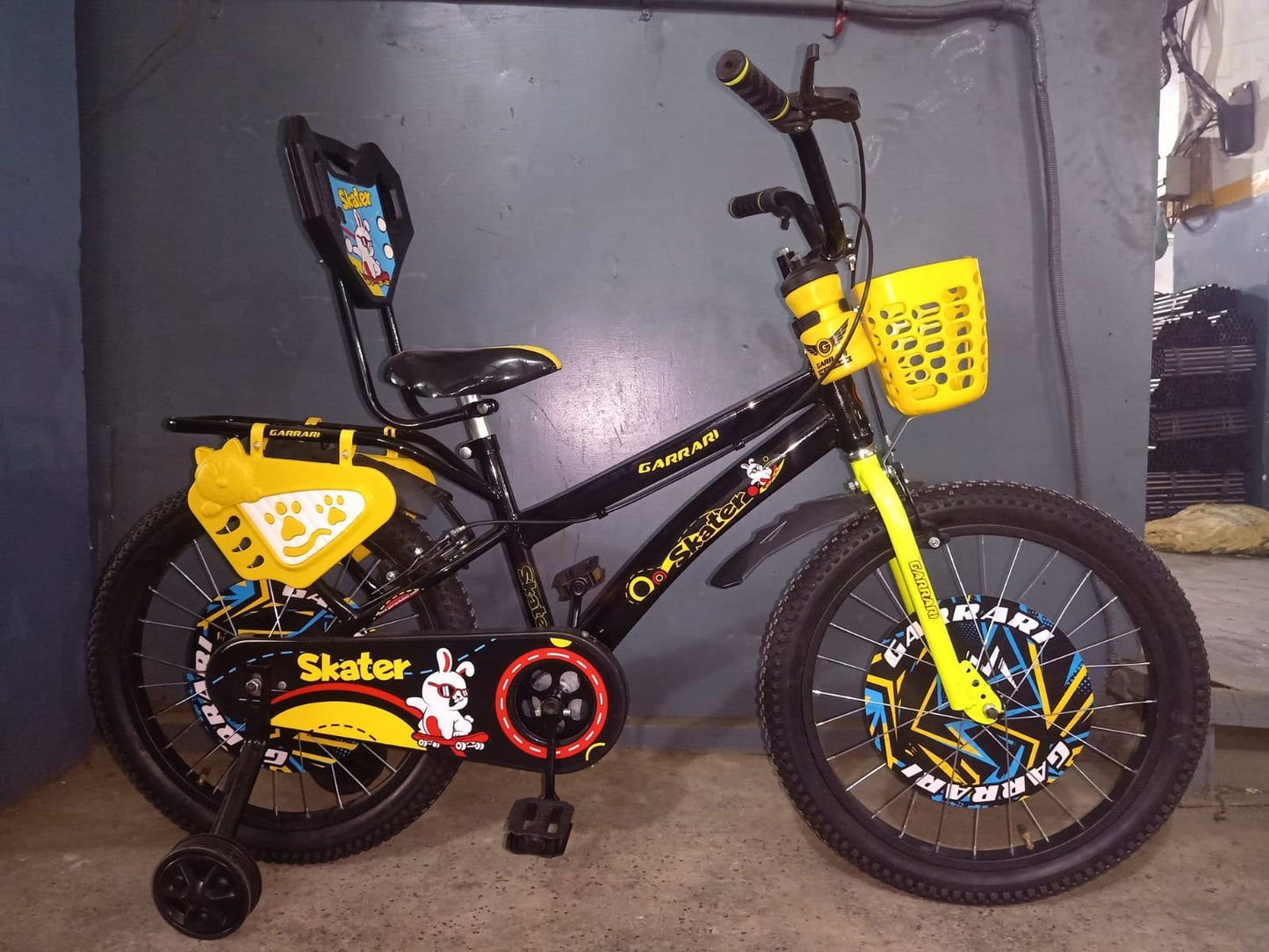 skatter garari 20t cycle with basket tyre and tube
