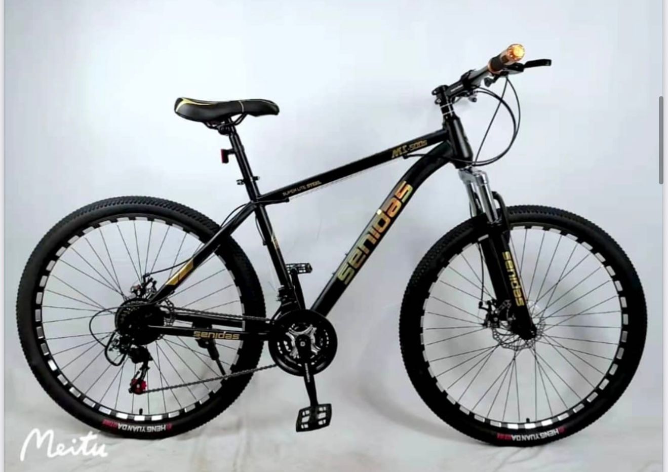 senidas model 29 inch color black and gold