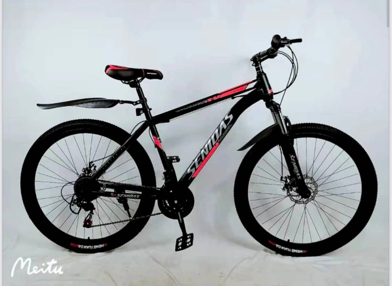 senidas model 29 inch color black and pink
