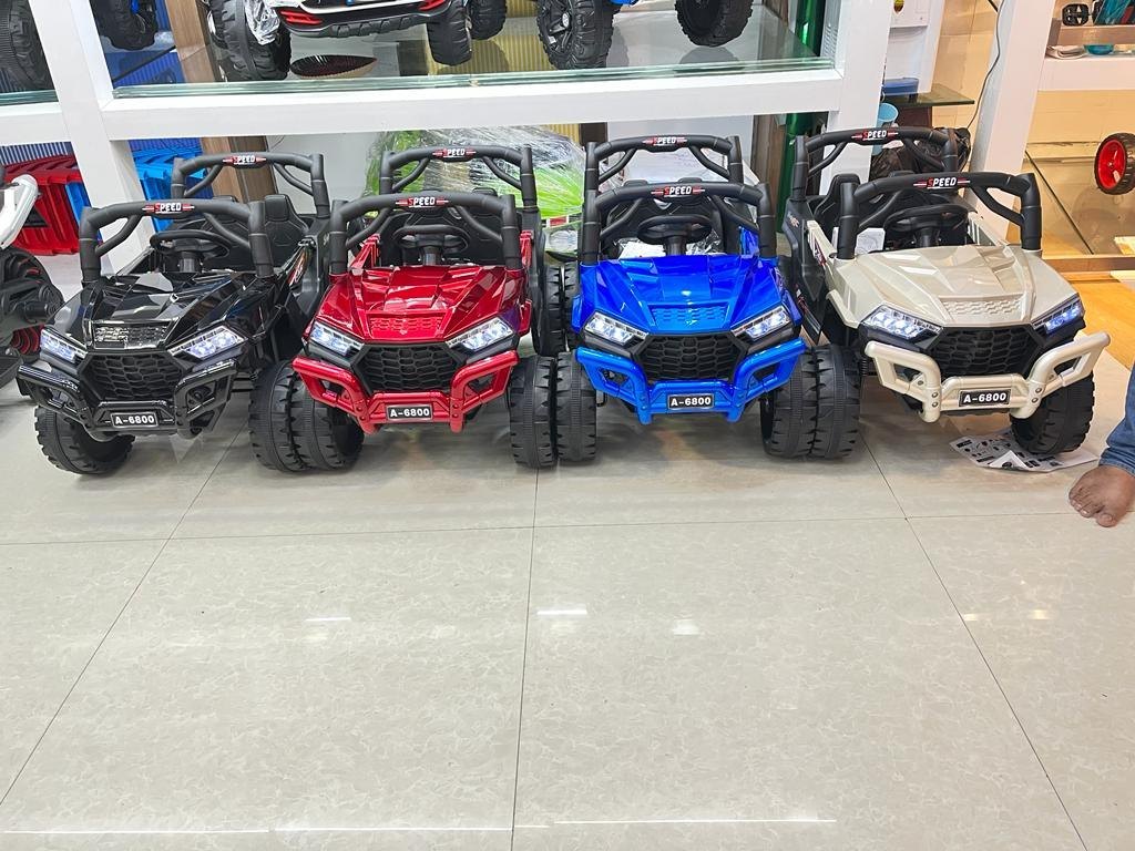 A6800 Electric Jeep 1 to 5 year | Made in india Mumbai 12v