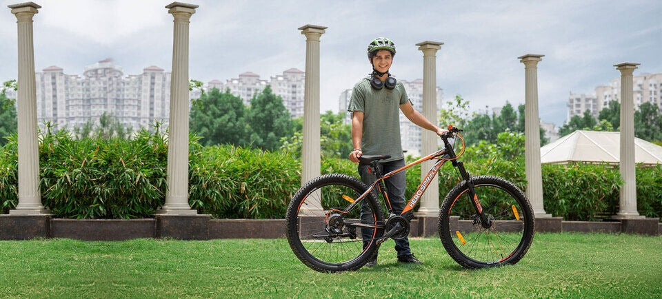 Hero Sprint Compass 21S 29T Front Mountain Bike Black 17