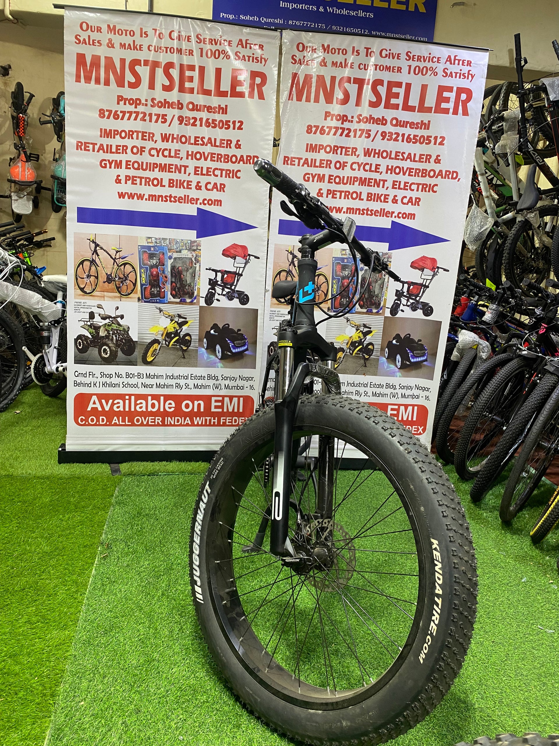 Hero fat tyre lectro cycle gear altus changer1