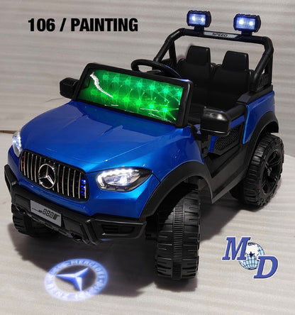 21 106 j888 jeep 4 by 4 red black blue grey