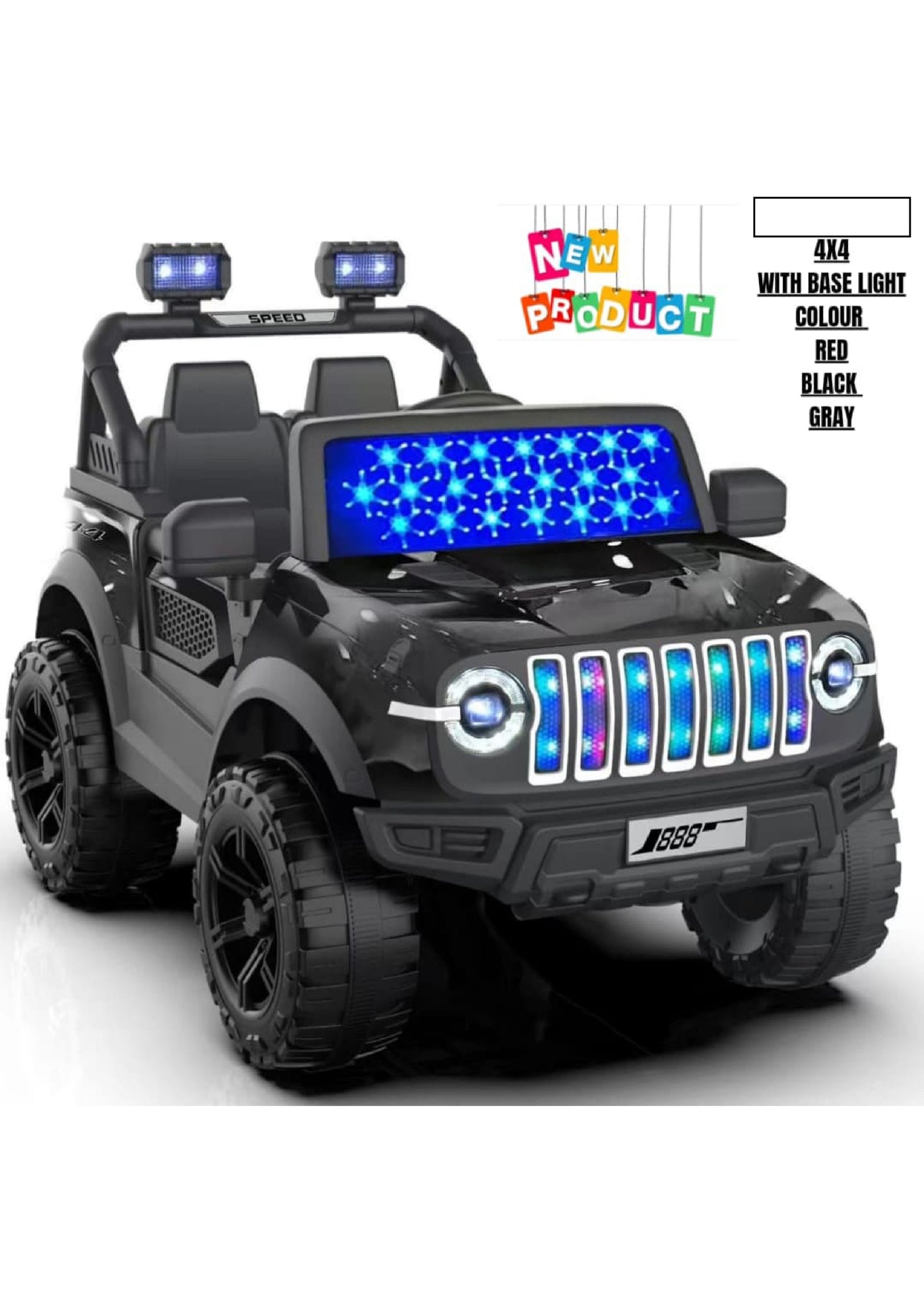 21 108 jeep j888 thar 4 by 4 red black grey