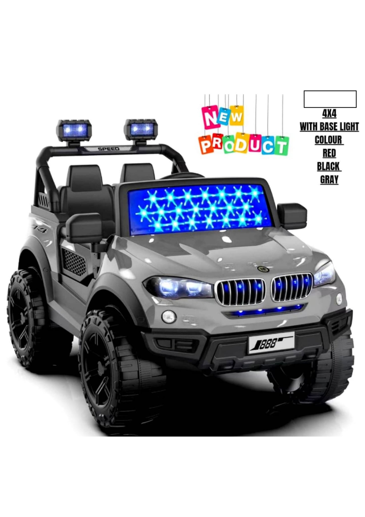 21 bp bmw j888 jeep 4 by 4 grey/silver