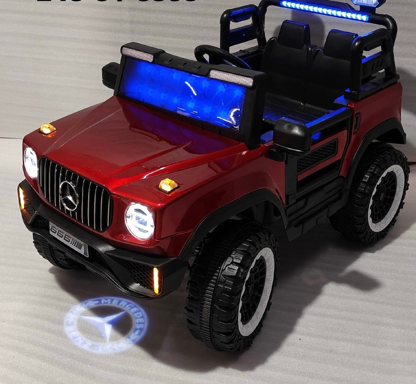 24 c j jeep j999 toyota 4 by 4 red