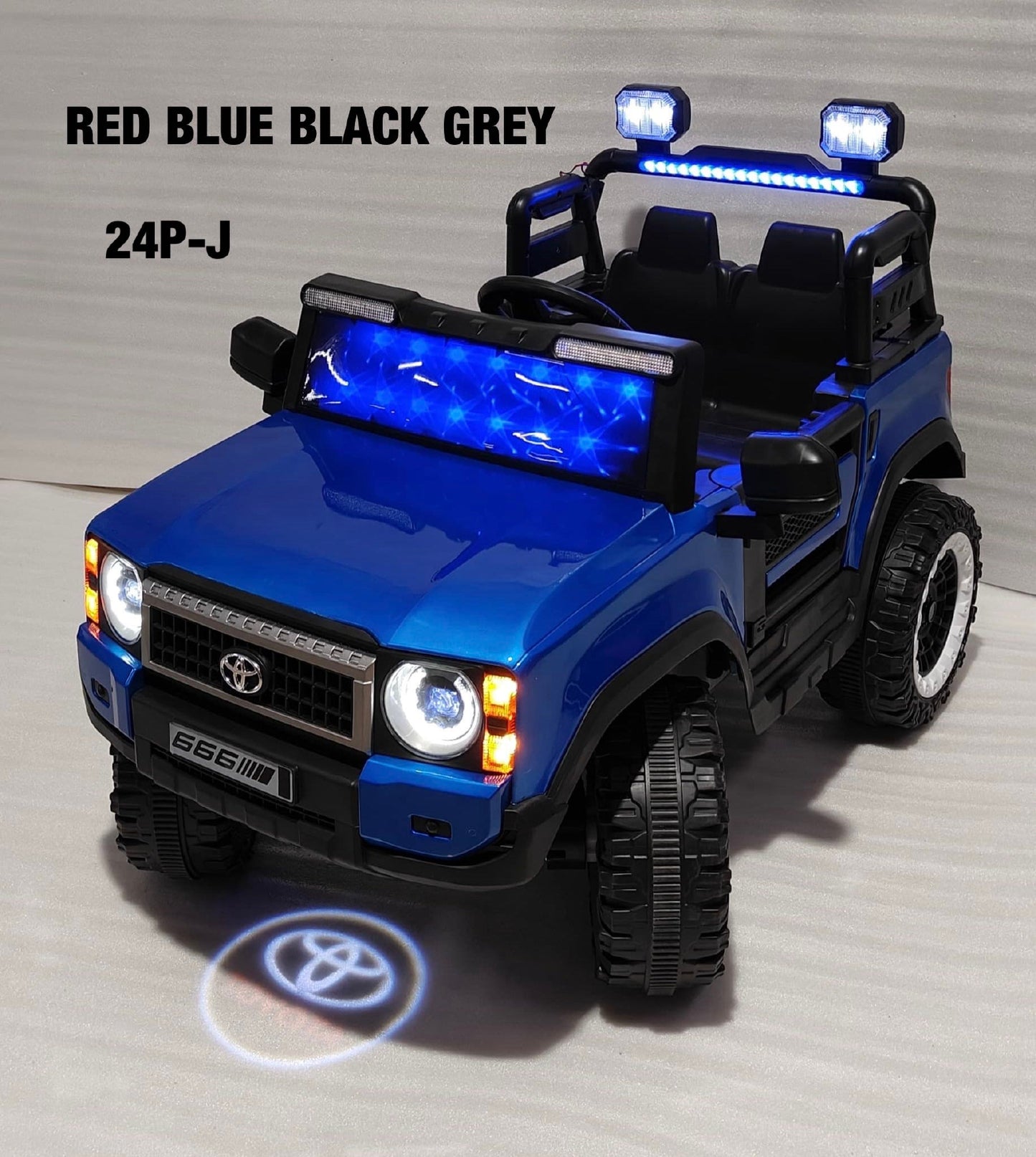 jeep j999 24 p j red 4 by 4 red black blue grey