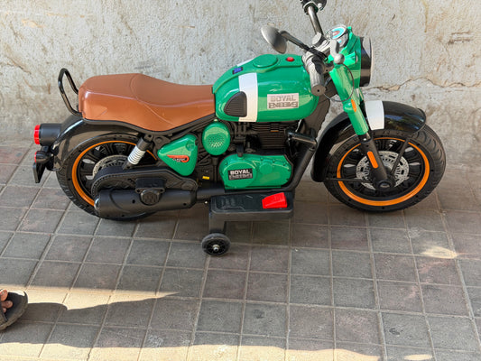 Bullet bike kids ride on battery operated bike smt 1376 model number charging wali 2 to 10 year bike