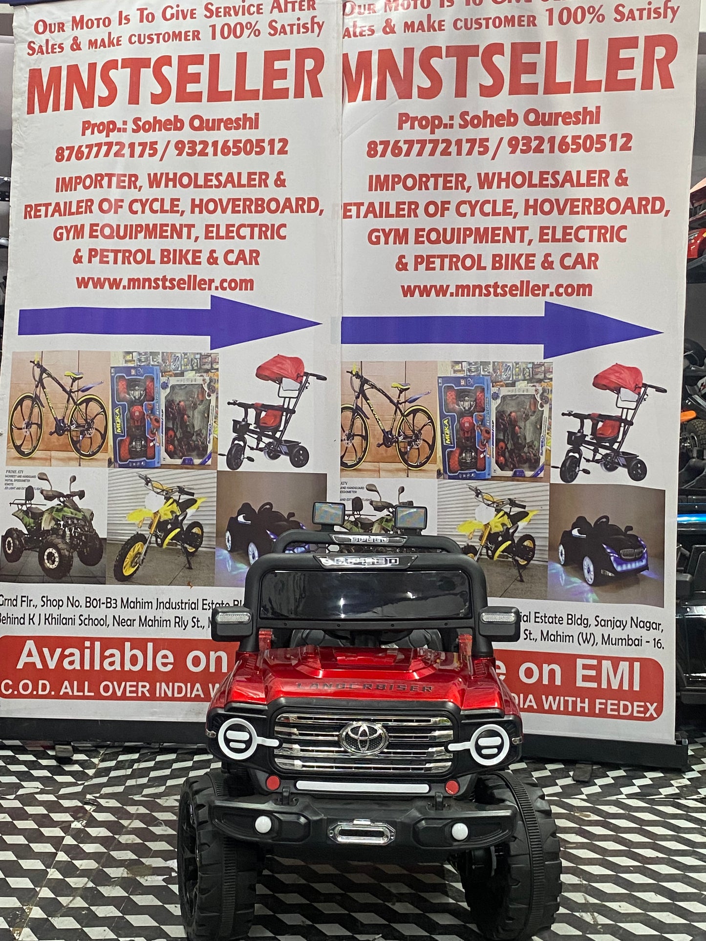 Toyata jeep 1 to 6 years
