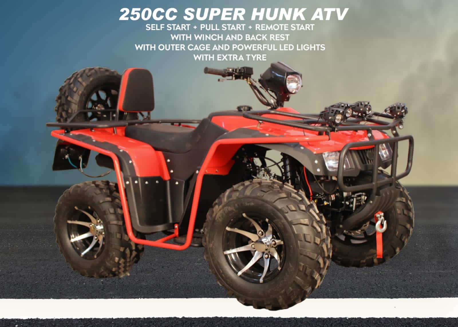 Atv 250cc quad bike – MNSTSELLER