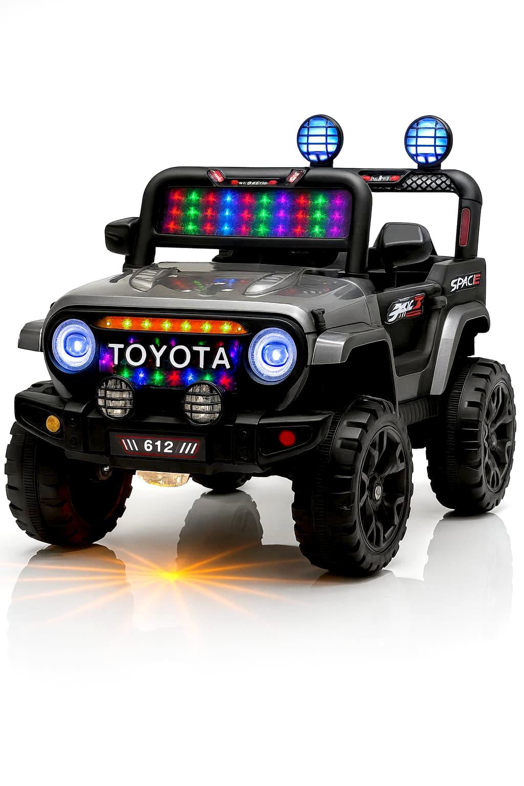 pkq 612 jeep 4 by 4 toy 24v ride on battery operated jeep kids red black blue grey