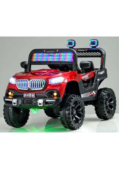 pkq 617 bm 4 by 4 red black grey