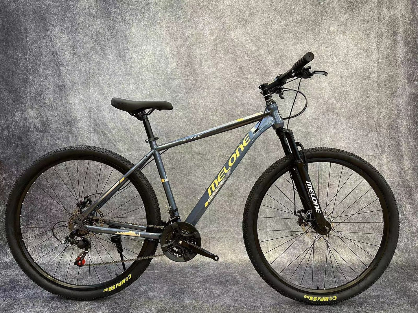 Melone Alluminium cycle 21 cycle dual disk break front shockup  inner cable 29 inch