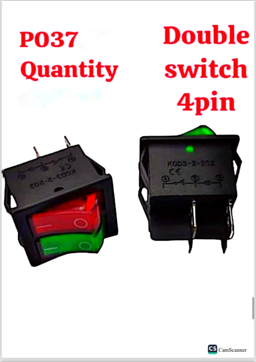P037 double switch 4pin              ——Mnstseller