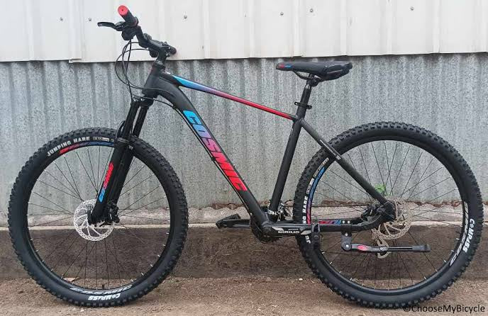 Cosmic 2800 cycle 14 gear altus gear dual hydralic break front shockup lockable
