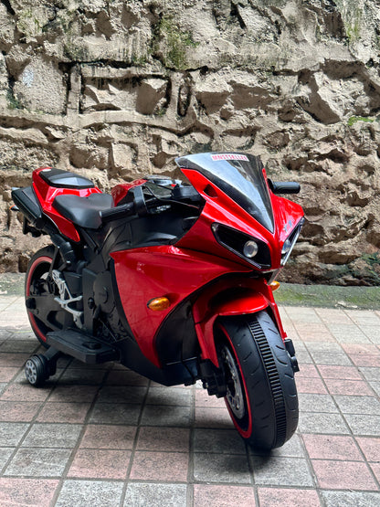 R1 bike 12v imported frame replica license version tyre light  hand accelerator