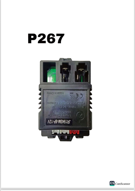 P267 Jr1945m 8p 12v Receiver Control Box For Children’S Electric Car. —— Mnstseller