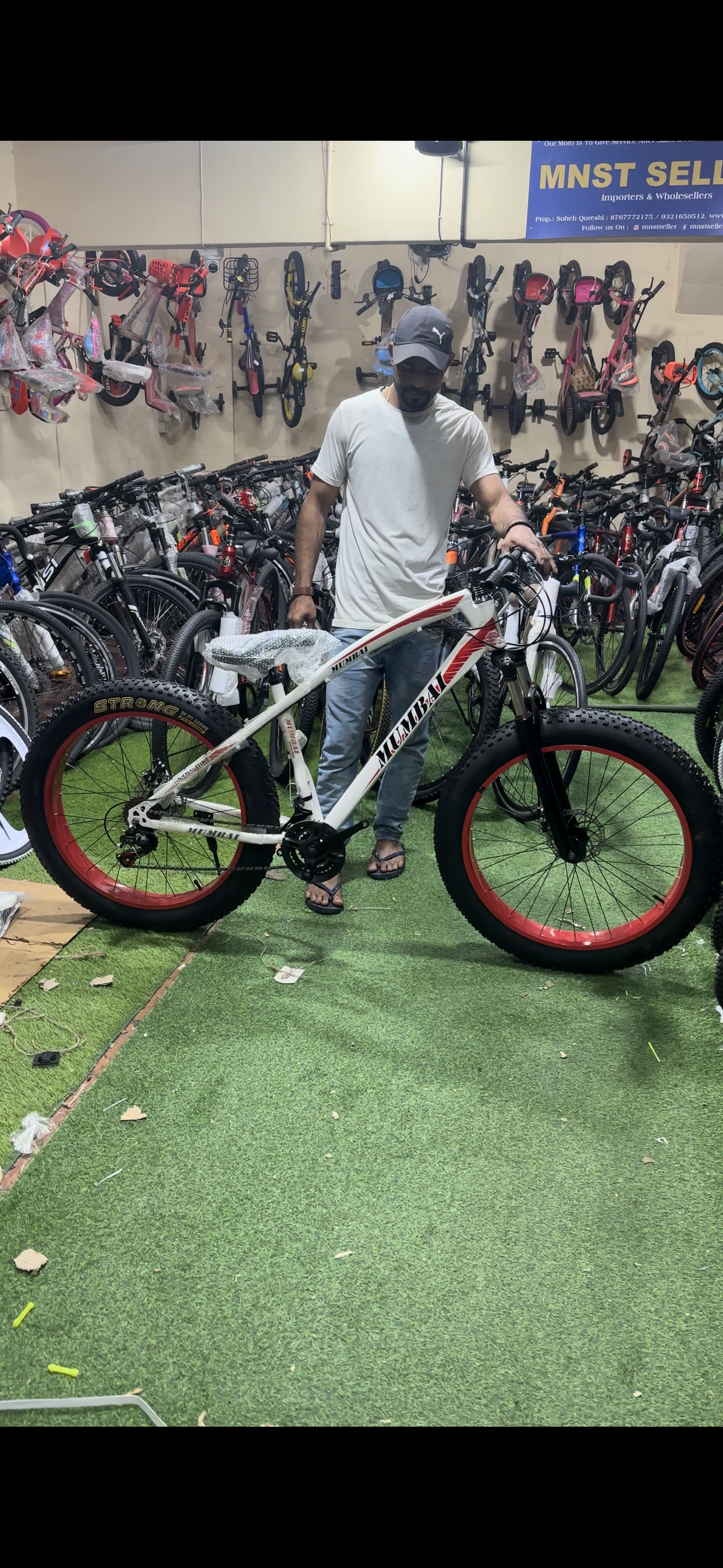 Mxb001 mnstseller mumbai fat tyre cycle