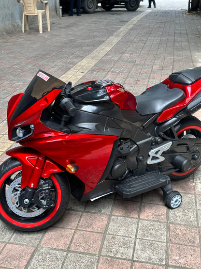 R1 bike 12v imported frame replica license version tyre light  hand accelerator