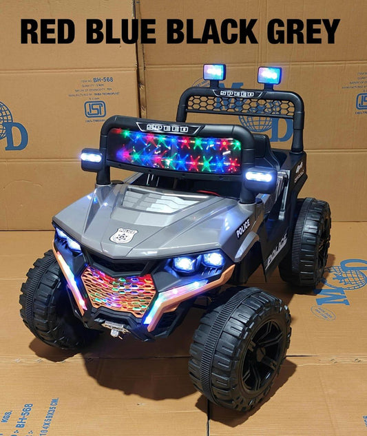 Front light jeep 24v 4 by 4 ride on car rechargable battery operated