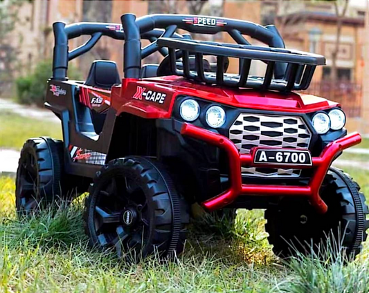 A6700 Jeep Paining with Remote 1 to 5 year 2 motor 12 v | Make in Mumbai