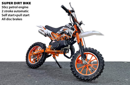 dirt bike 49 cc 2 stroke version 4 latest 2024 model