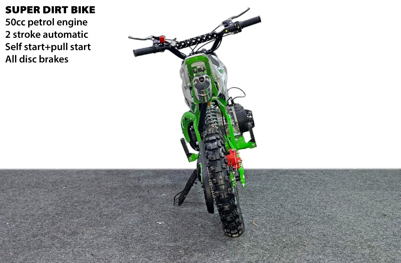 dirt bike 49 cc 2 stroke version 4 latest 2024 model