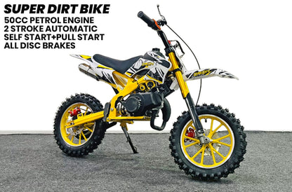 dirt bike 49 cc 2 stroke version 4 latest 2024 model