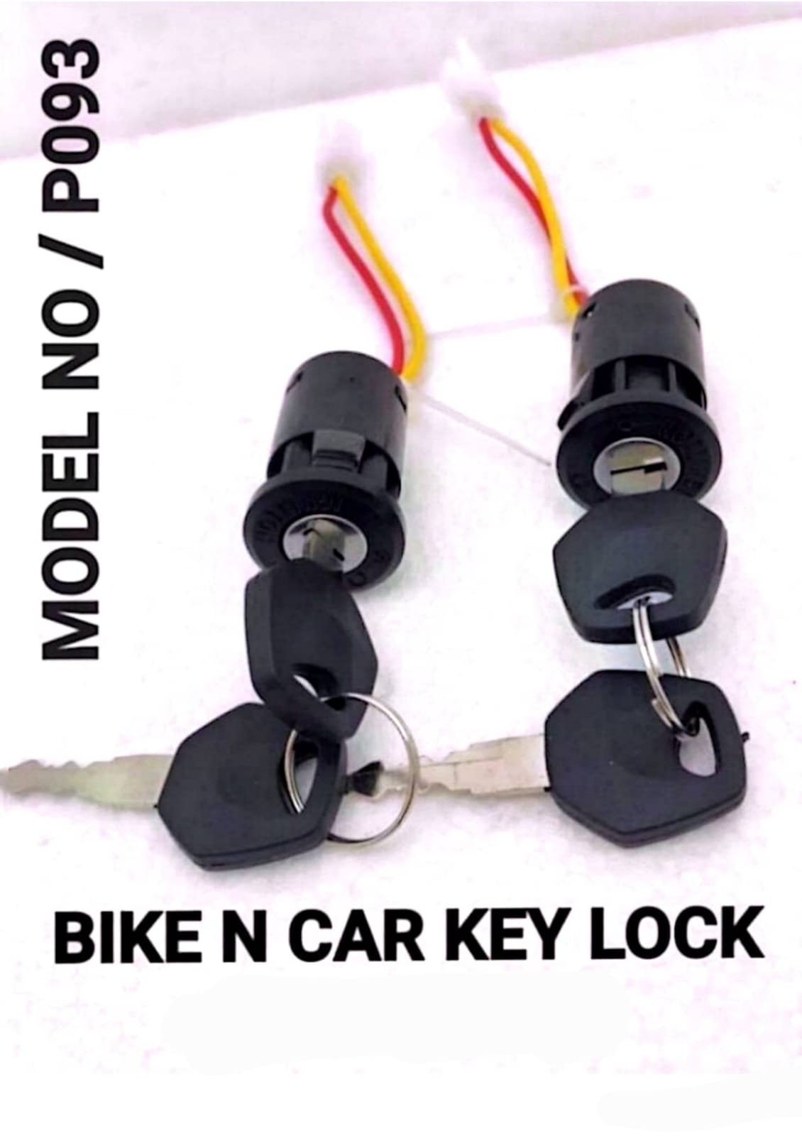P093 BIKE N CAR KEY LOCK
