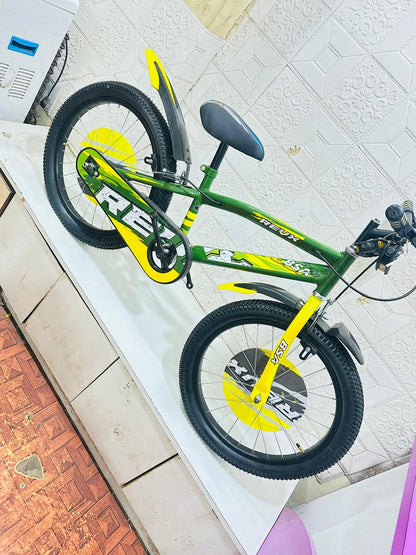 reux BSA 20 inch green and yellow colour 5 to 10 year